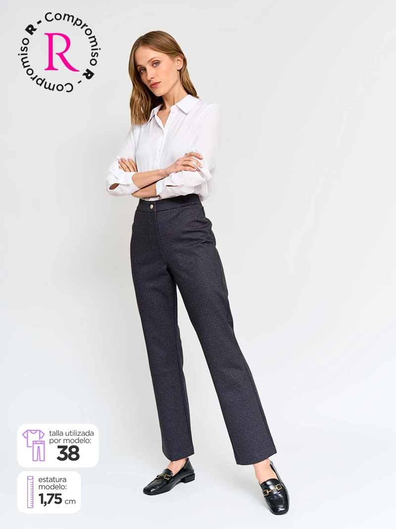 PANTALÓN MUJER CACHAREL BOOTCUT - 1