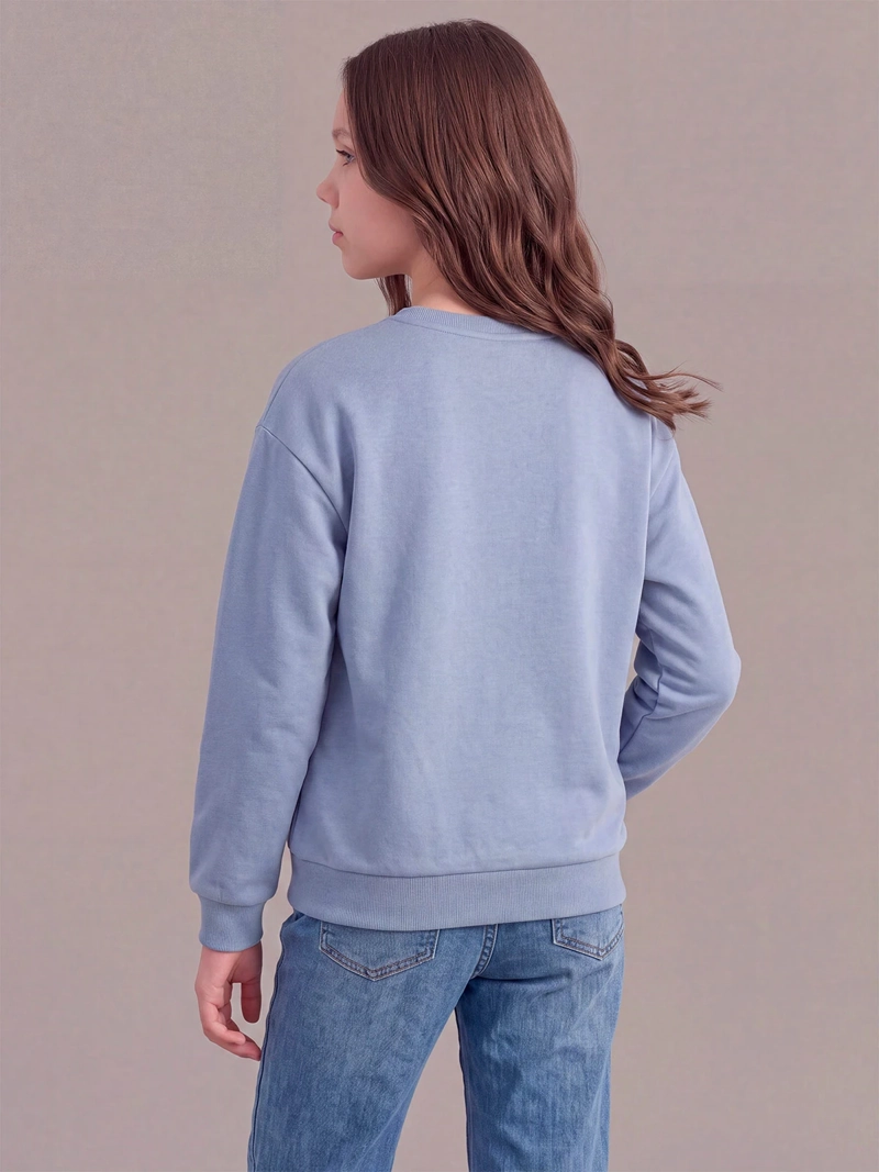 POLERÓN NIÑA INDEX TEEN ALGODÓN OVERSIZE - 2
