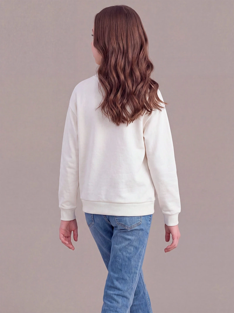 POLERÓN NIÑA INDEX TEEN ALGODÓN OVERSIZE - 2