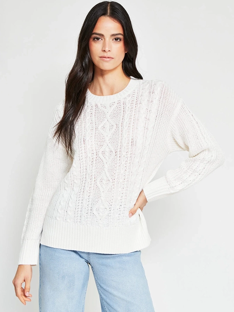 SWEATER MUJER PEPE JEANS ALGODÓN CUELLO REDONDO - 2