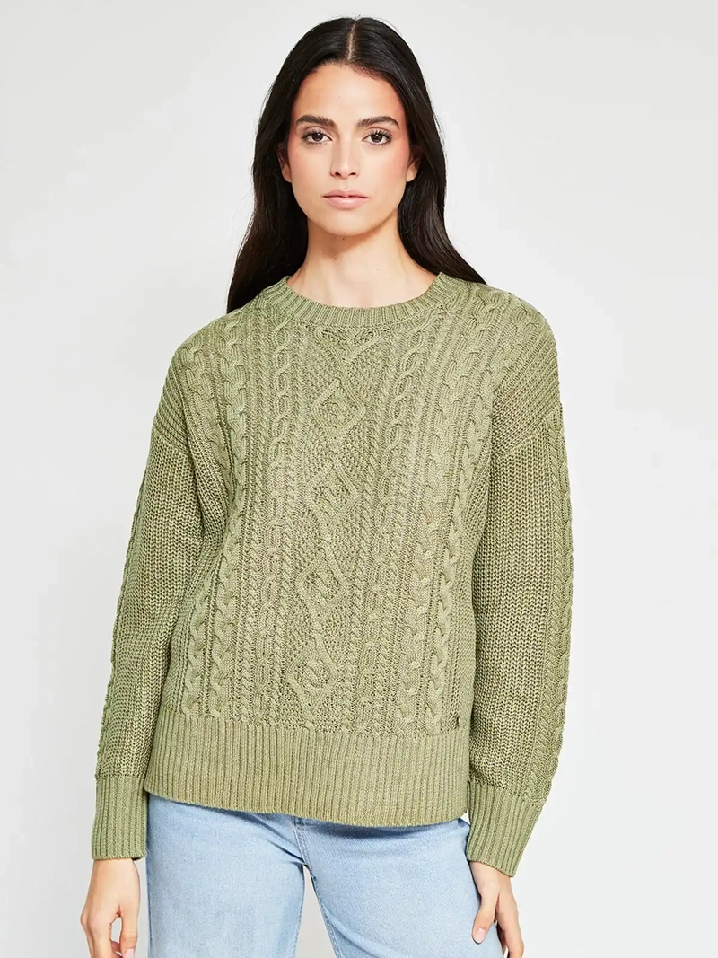SWEATER MUJER PEPE JEANS ALGODÓN CUELLO REDONDO - 2