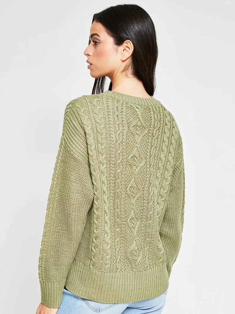 SWEATER MUJER PEPE JEANS ALGODÓN CUELLO REDONDO - 3