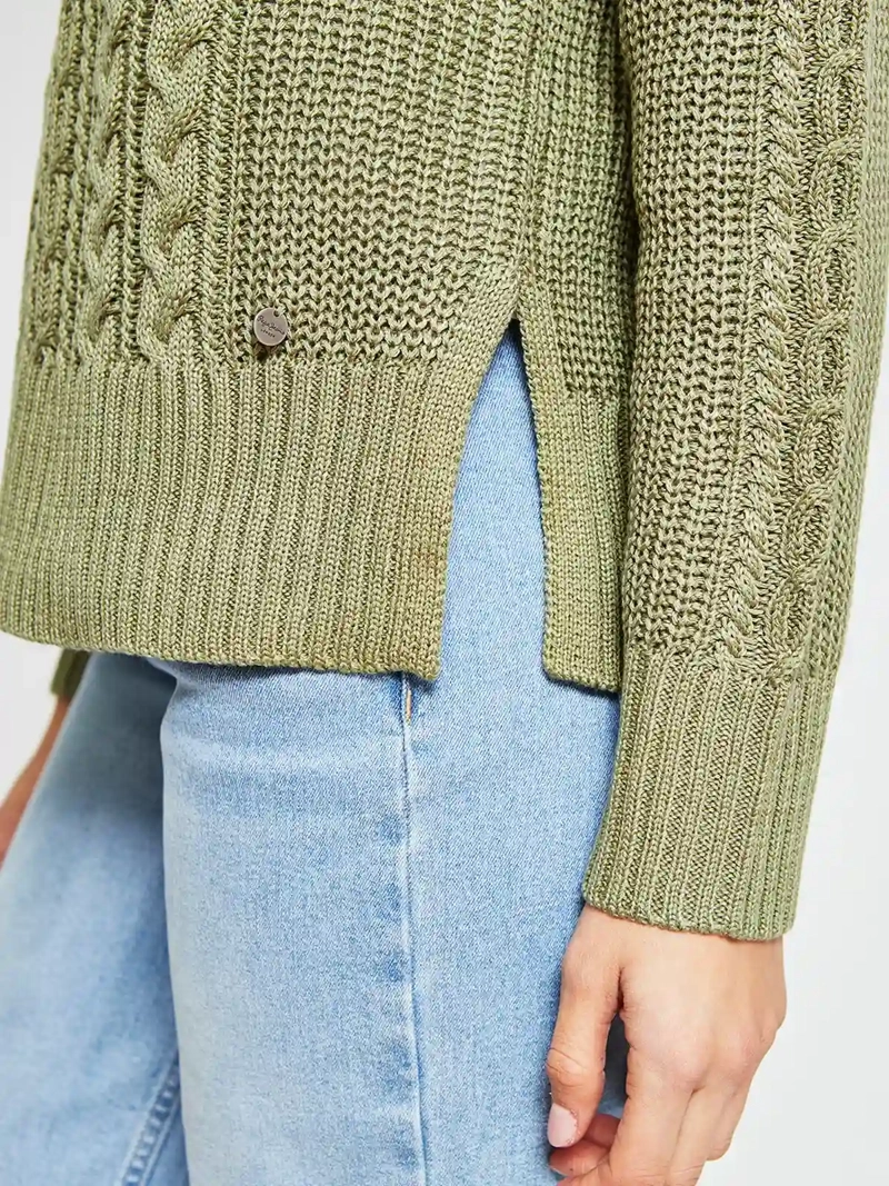 SWEATER MUJER PEPE JEANS ALGODÓN CUELLO REDONDO - 4