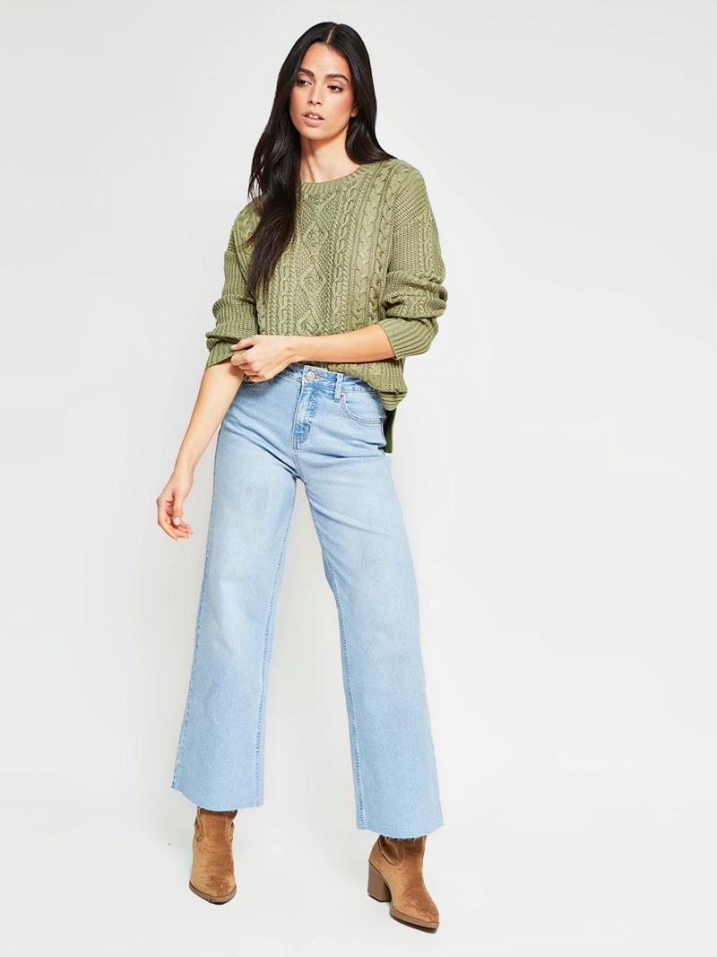 SWEATER MUJER PEPE JEANS ALGODÓN CUELLO REDONDO - 5