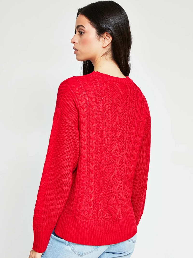 SWEATER MUJER PEPE JEANS ALGODÓN CUELLO REDONDO - 3