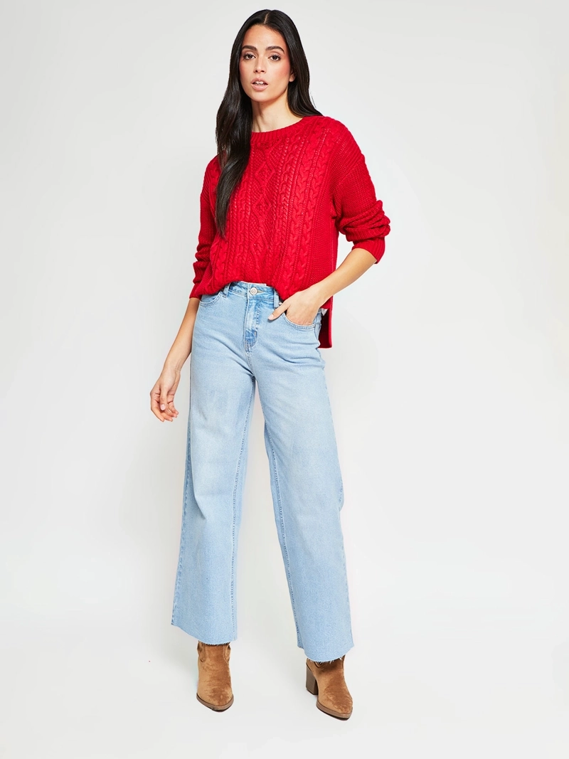 SWEATER MUJER PEPE JEANS ALGODÓN CUELLO REDONDO - 5