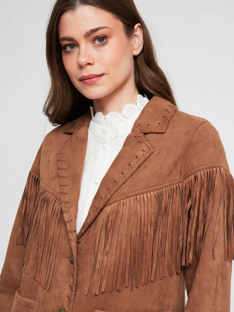 CHAQUETA MUJER TATIENNE FLECOS - 4