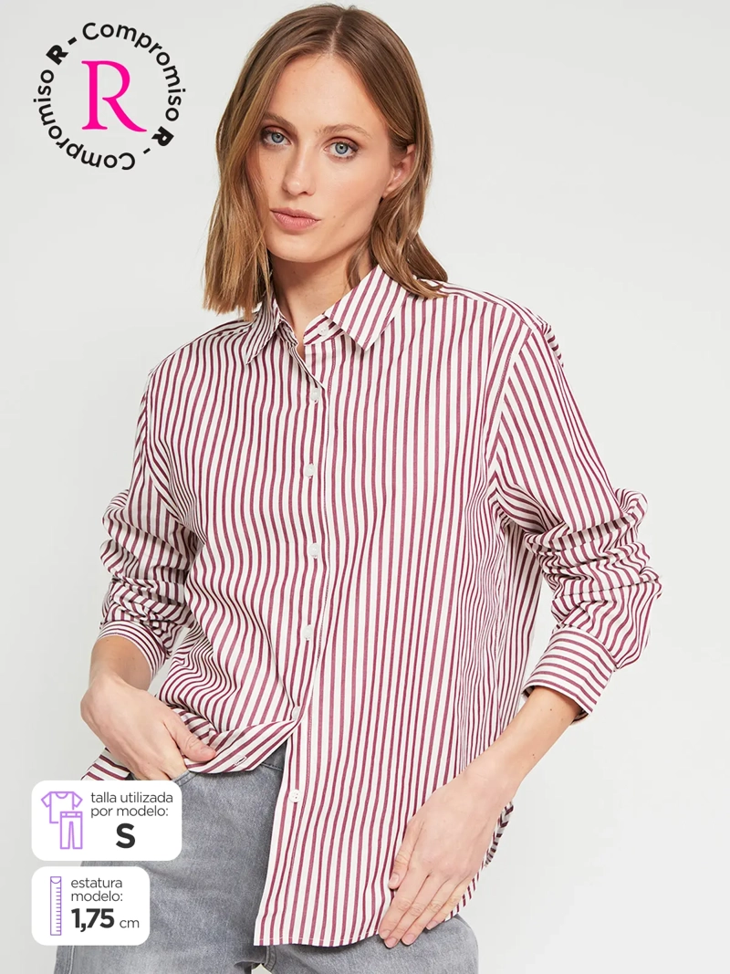 BLUSA MUJER MARQUIS ALGODÓN POPELINA - 1