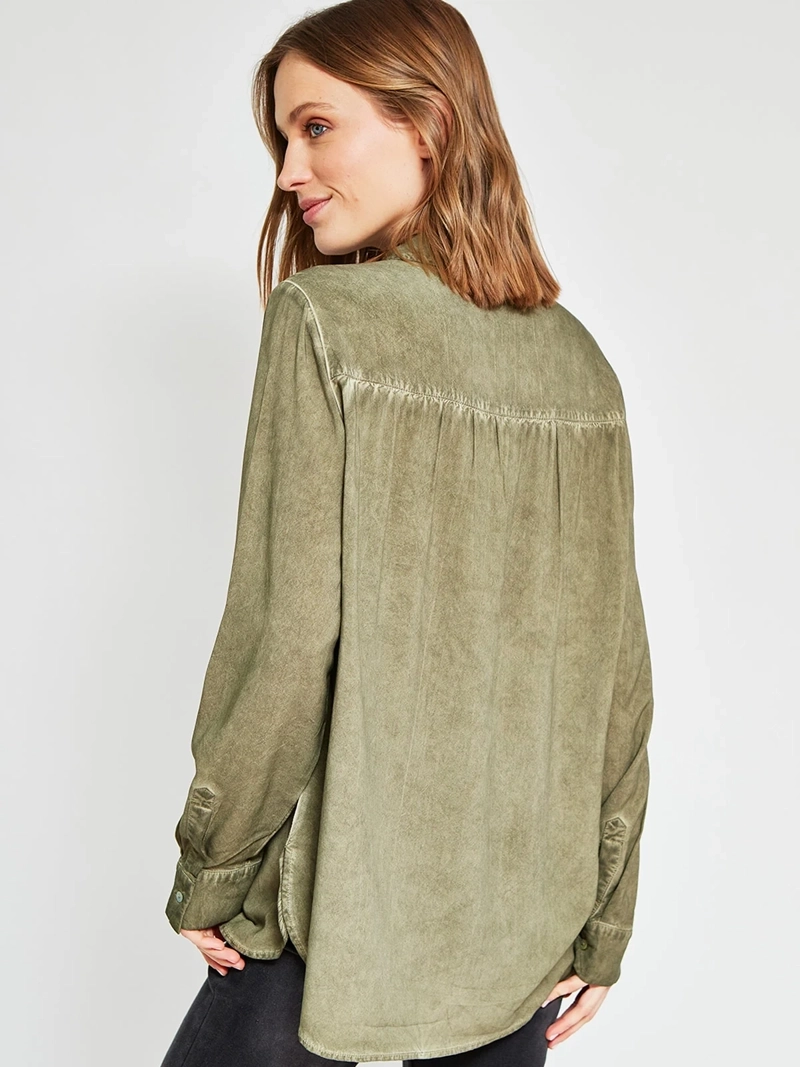 BLUSA MUJER TATIENNE MANGA LARGA MACRAMÉ - 3