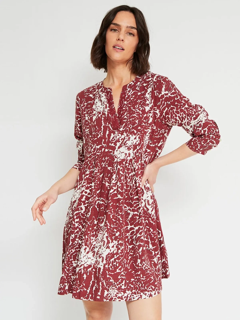 VESTIDO MUJER TATIENNE CORTO ESTAMPADO - 2