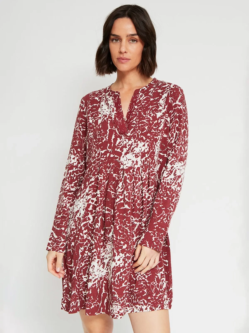 VESTIDO MUJER TATIENNE CORTO ESTAMPADO - 3