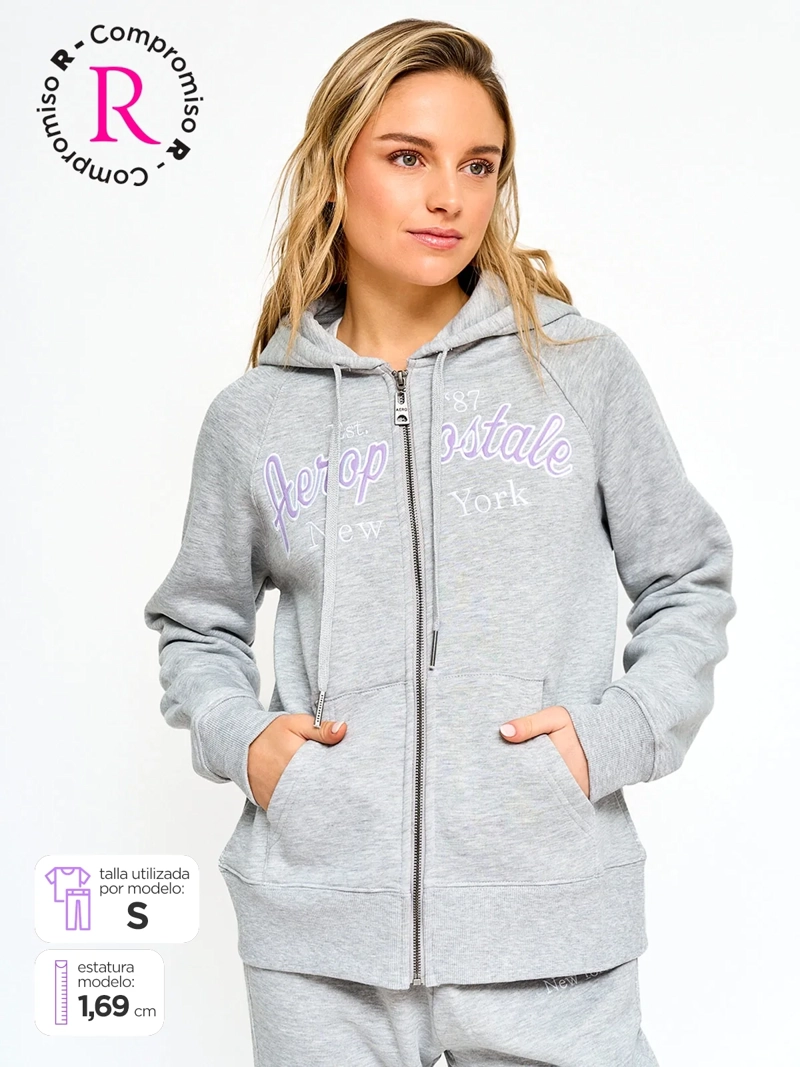 POLERÓN MUJER AEROPOSTALE ALGODÓN  - 1
