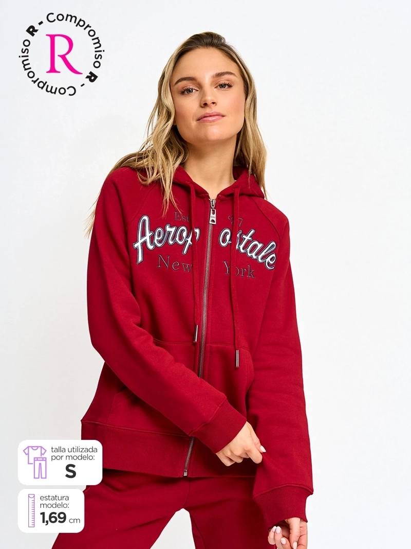 POLERÓN MUJER AEROPOSTALE ALGODÓN  - 1