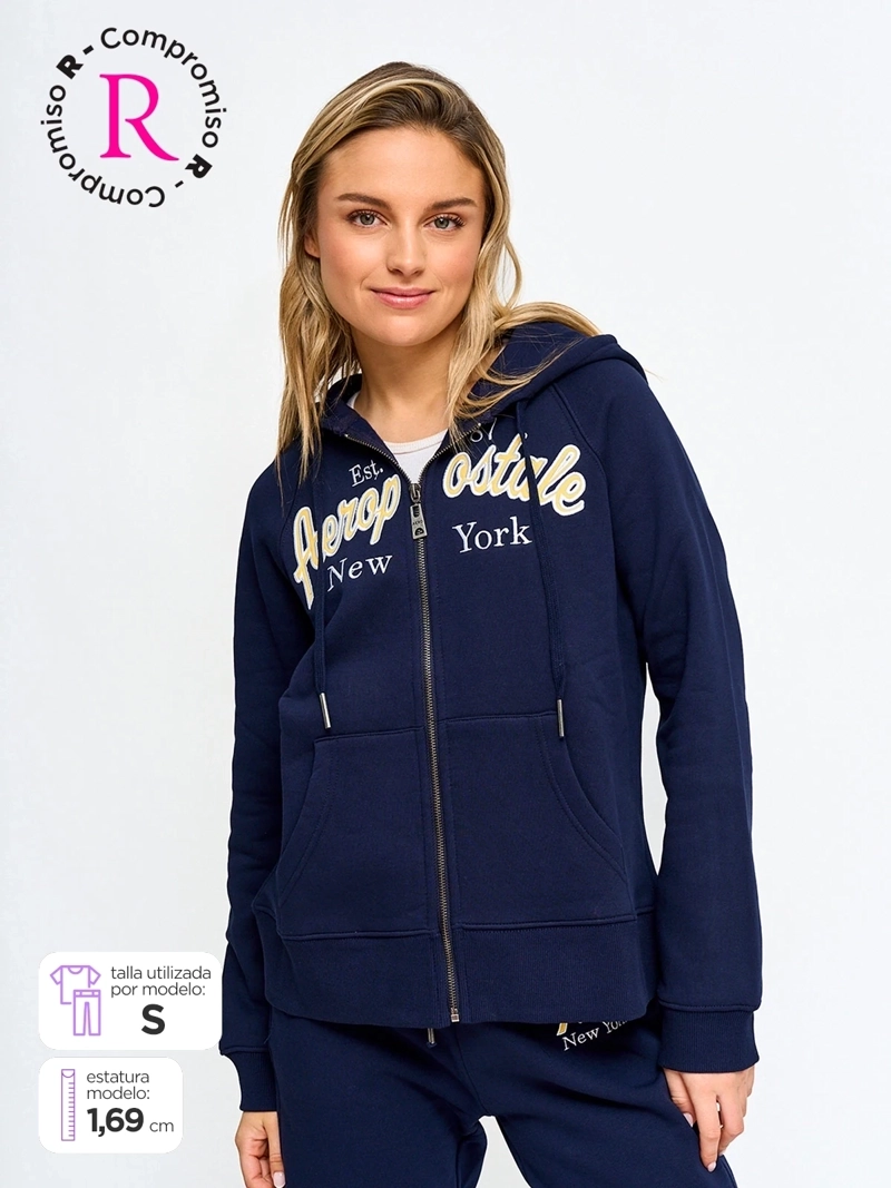 POLERÓN MUJER AEROPOSTALE ALGODÓN