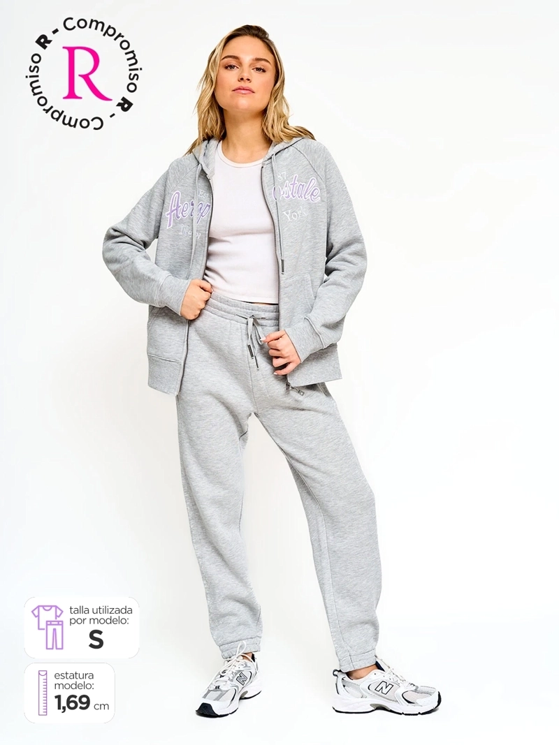 PANTALÓN MUJER AEROPOSTALE ALGODÓN
