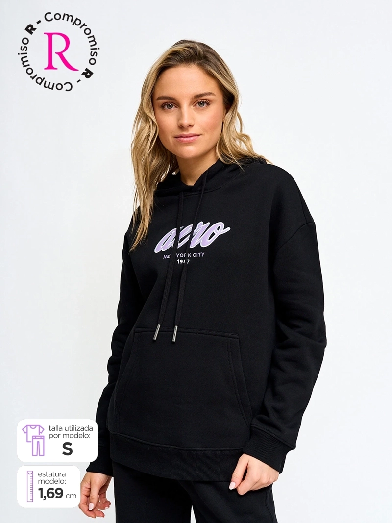 POLERÓN MUJER AEROPOSTALE ALGODÓN  - 1