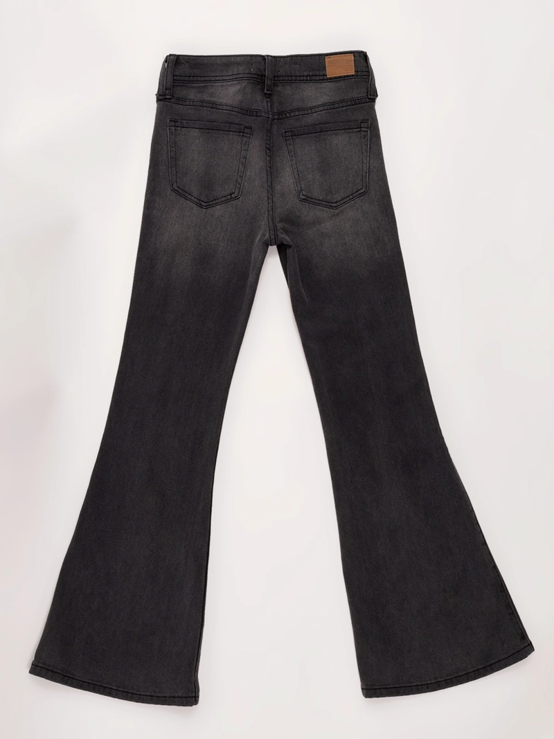 JEANS NIÑA INDEX TEEN ALGODÓN FLARE BORDADA - 4