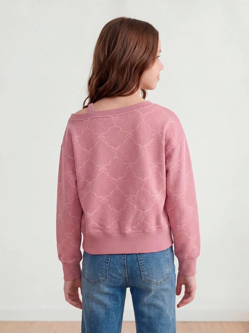 POLERÓN NIÑA INDEX TEEN ALGODÓN OFF SHOULDER - 2