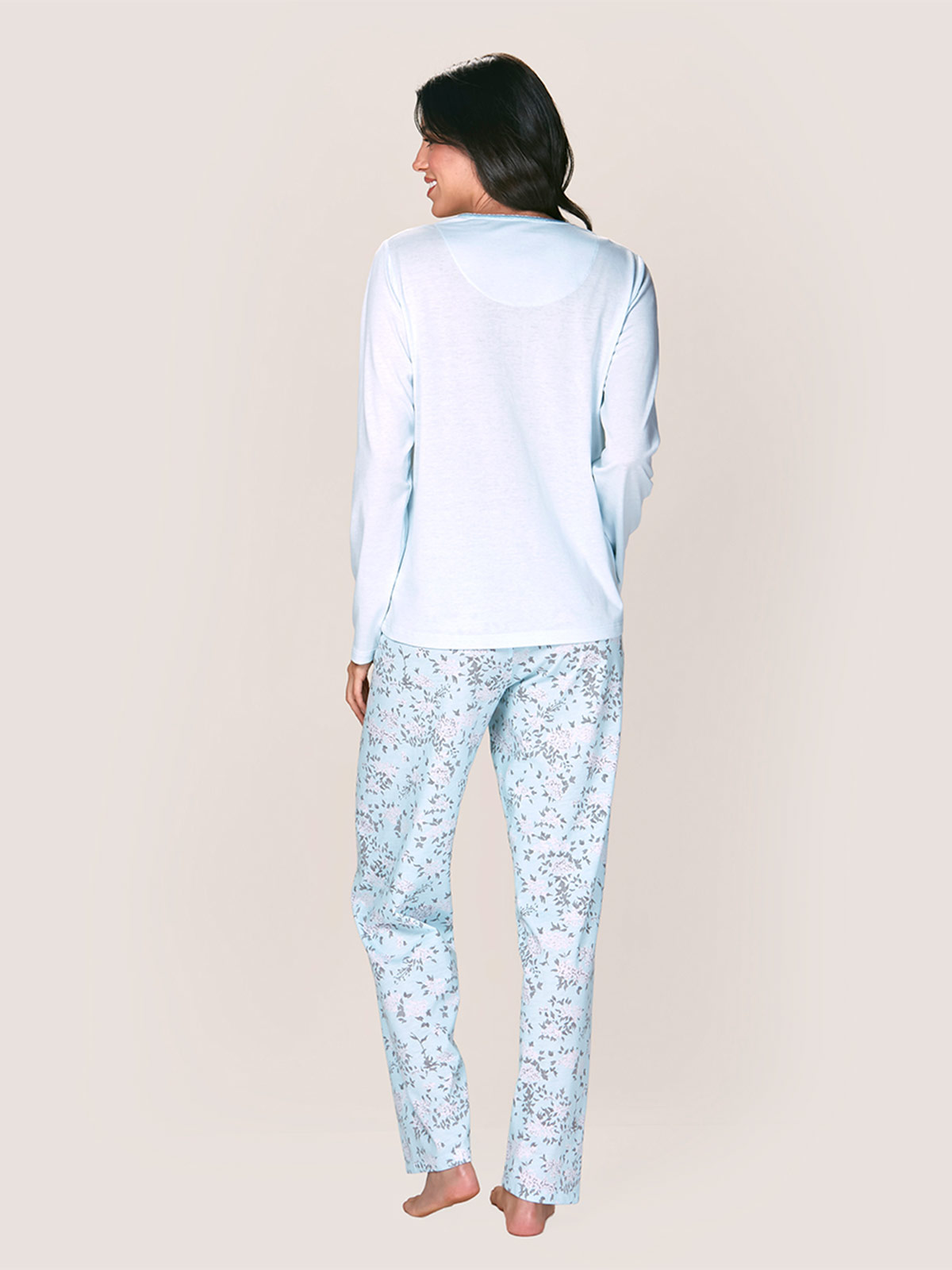 PIJAMA MUJER LADY GENNY ALGODÓN  - 3