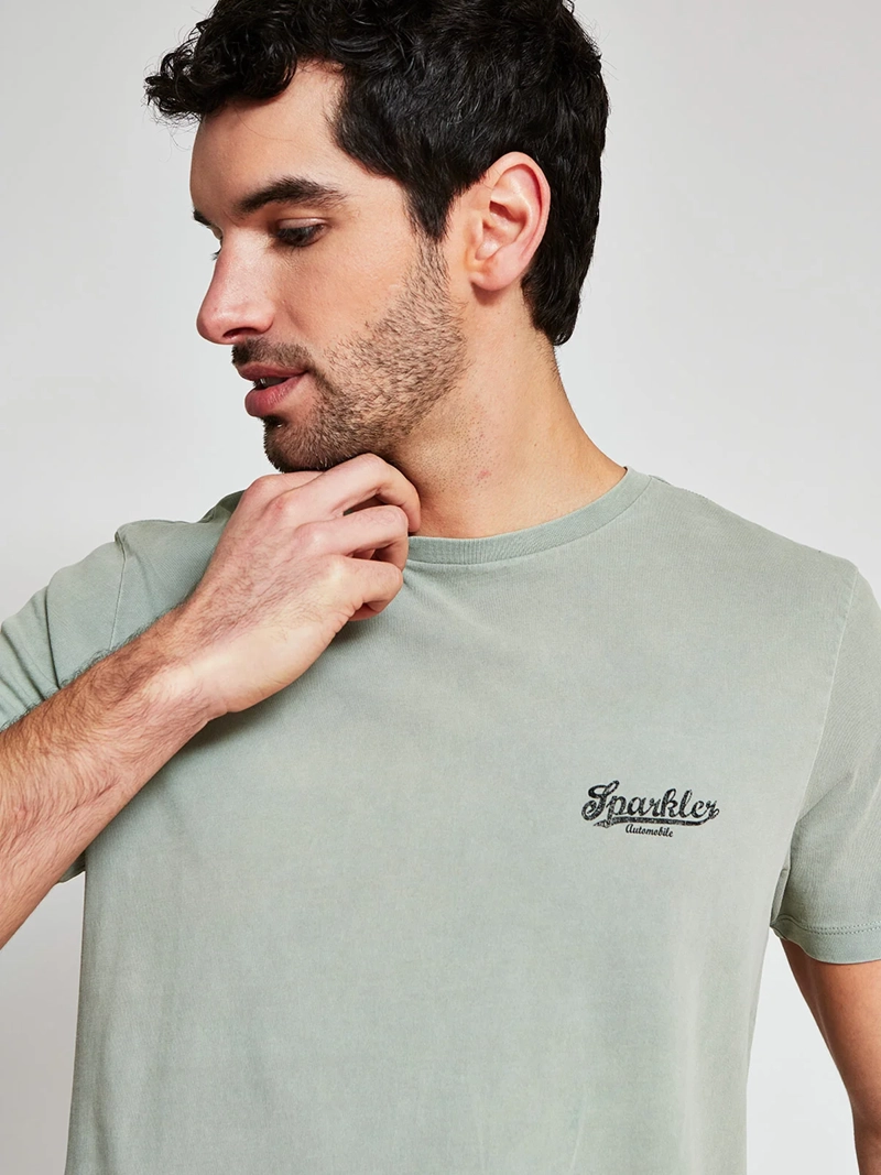 POLERA HOMBRE BARBADOS ALGODÓN MANGA CORTA ESTAMPADA - 3