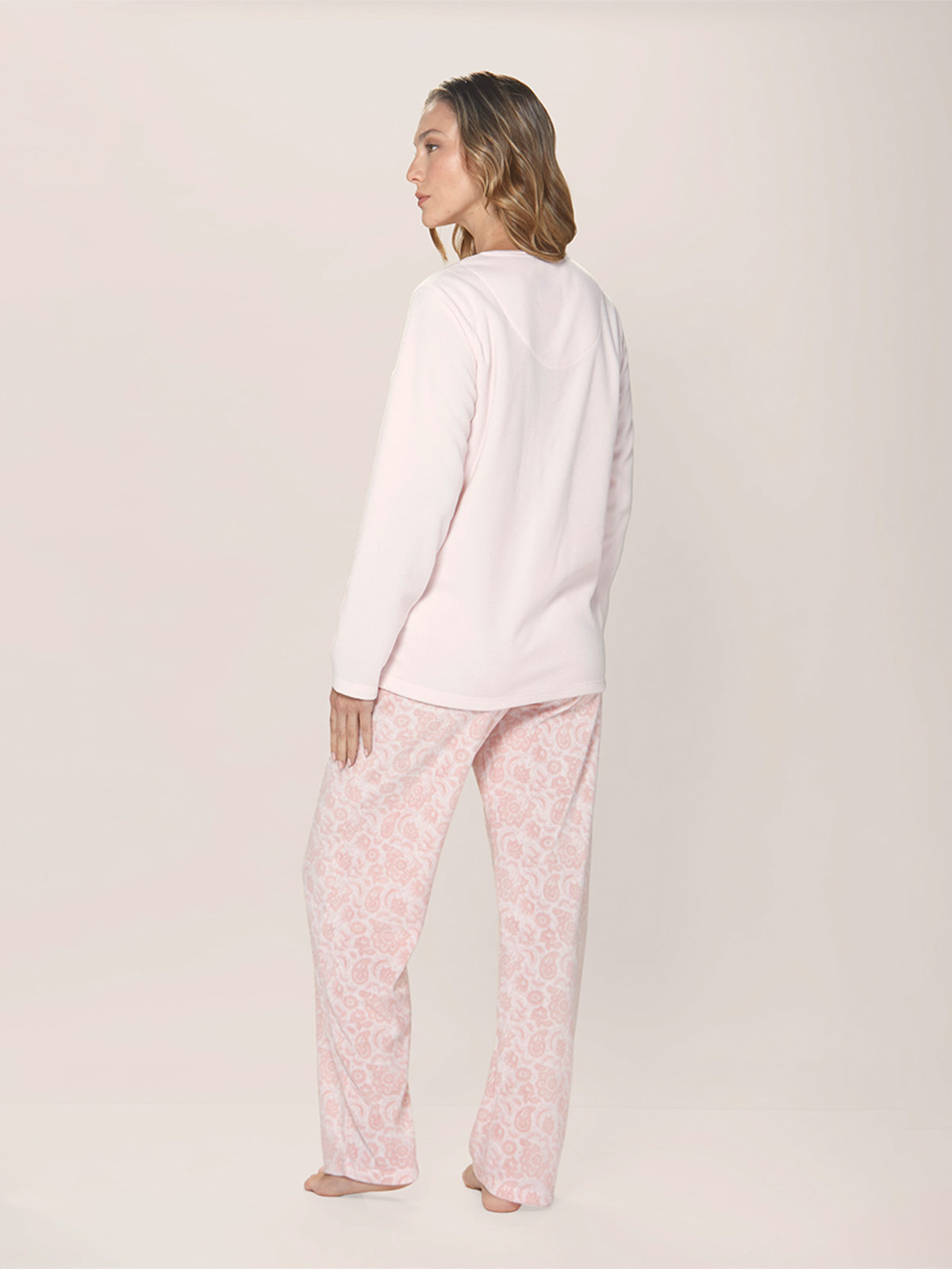 PIJAMA MUJER LADY GENNY MICROPOLAR - 2