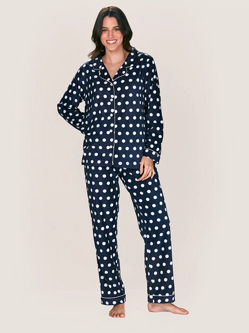 PIJAMA LADY GENNY MICROPOLAR LARGO - 2