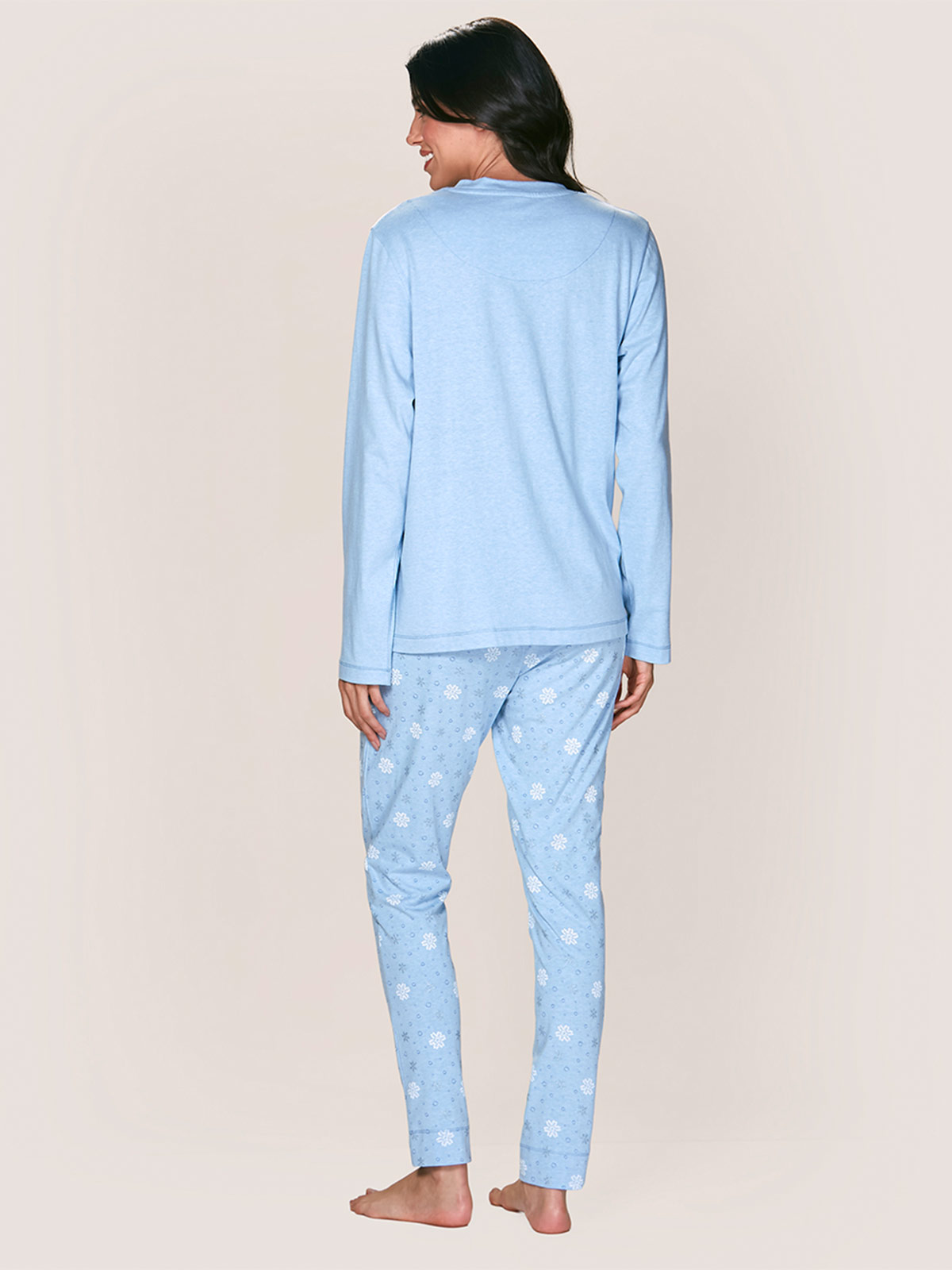 PIJAMA MUJER LADY GENNY SNOOPY LARGO - 2