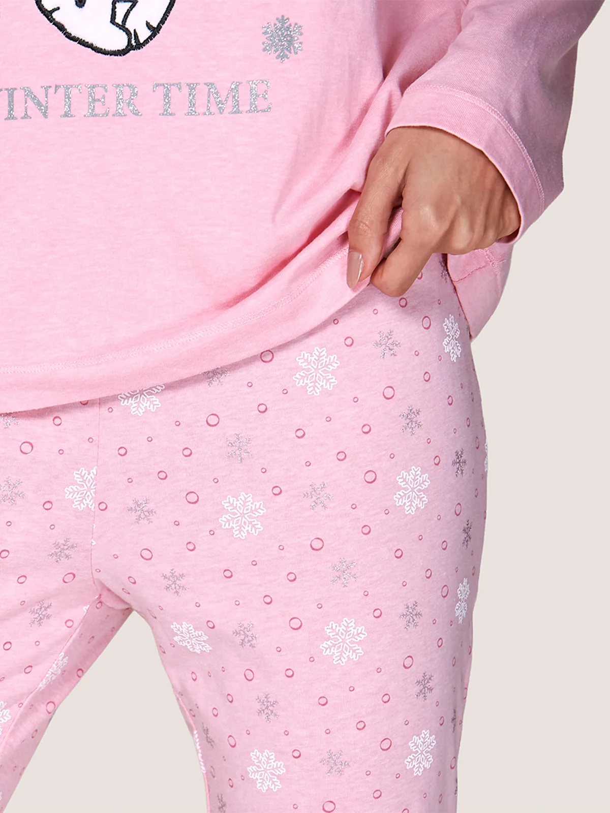 PIJAMA MUJER LADY GENNY SNOOPY LARGO - 4