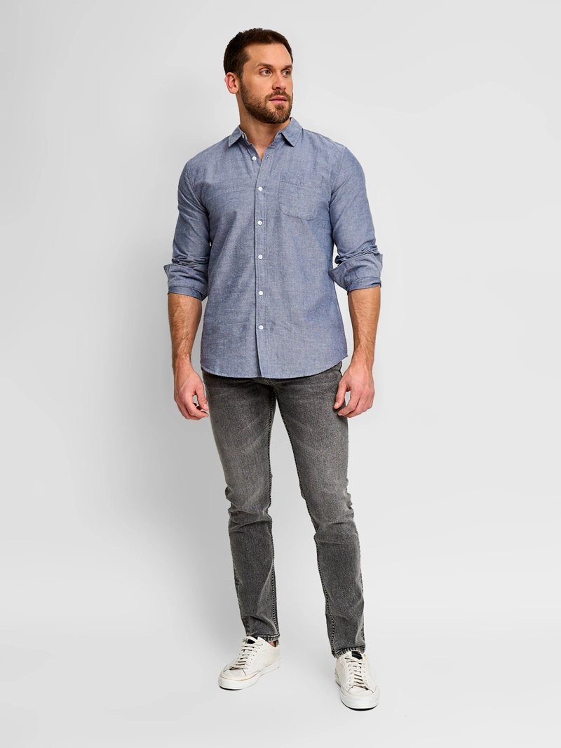 CAMISA HOMBRE AEROPOSTALE ALGODÓN MANGA LARGA - 4