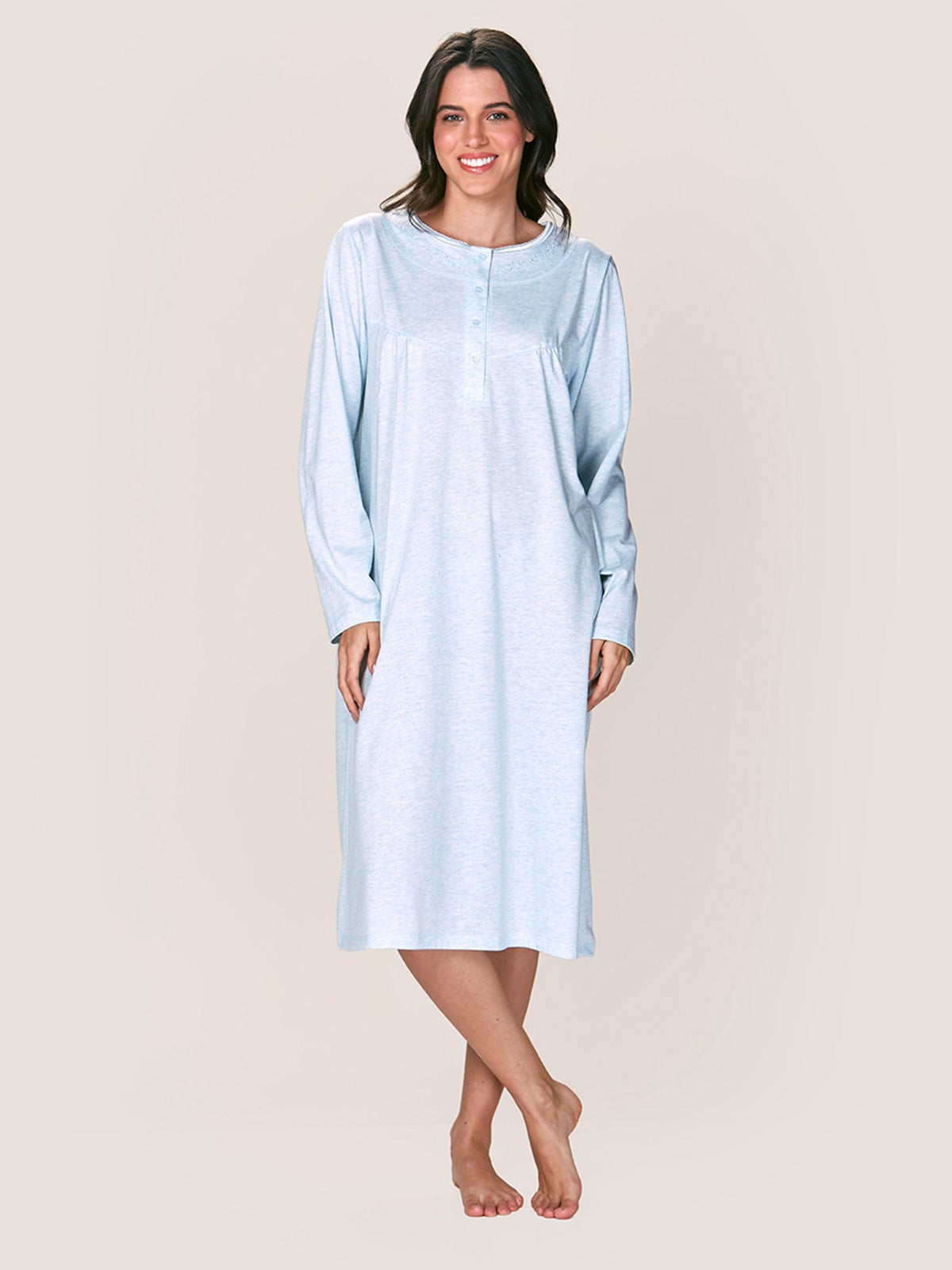 CAMISA MUJER LADY GENNY ALGODÓN  - 1