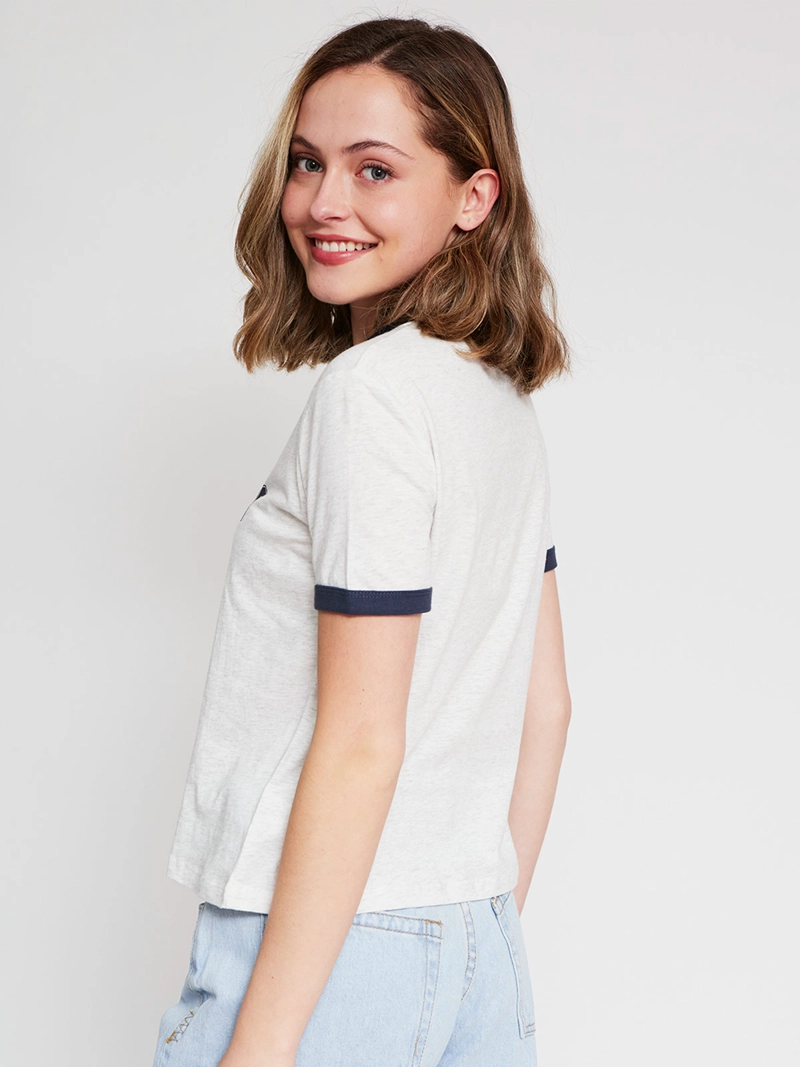 POLERA MUJER INDEX ALGODÓN MANGA CORTA SNOOPY - 2
