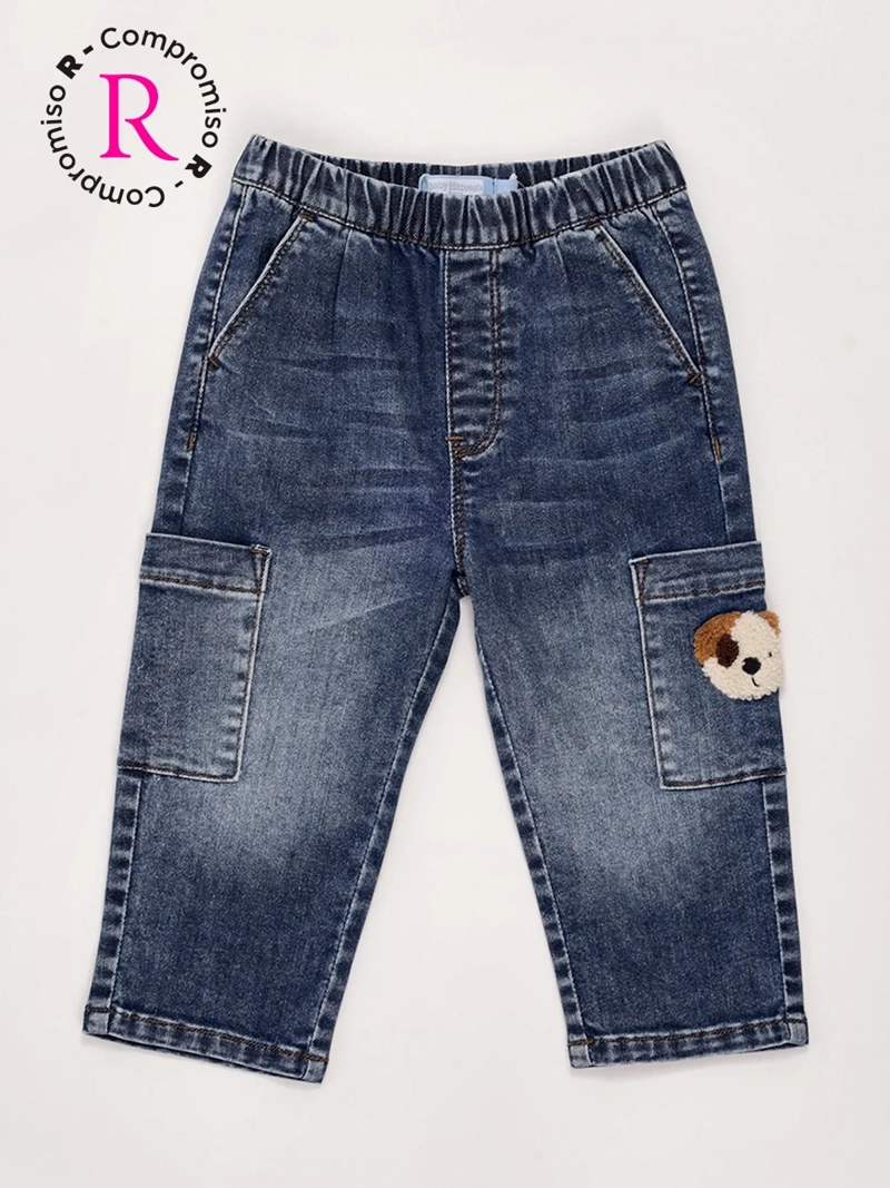 JEANS NIÑO BABY HARVEST ALGODÓN PARCHES - 3
