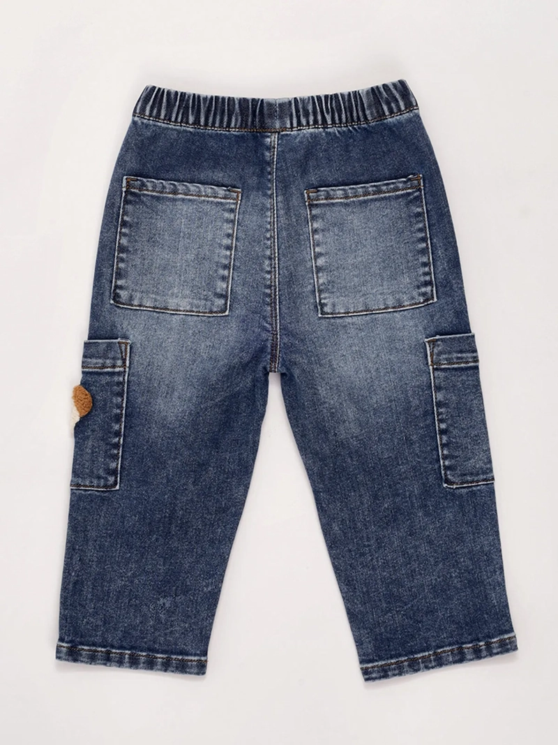JEANS NIÑO BABY HARVEST ALGODÓN PARCHES - 4