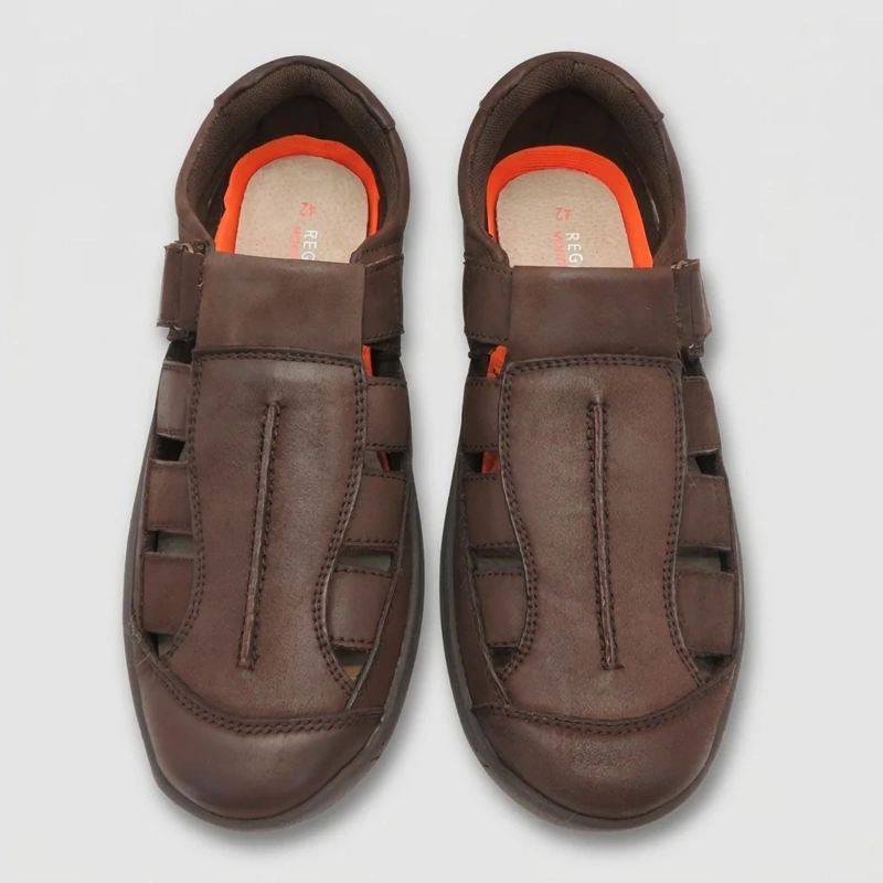 SANDALIAS HOMBRE REGATTA REBECO CUERO - 6