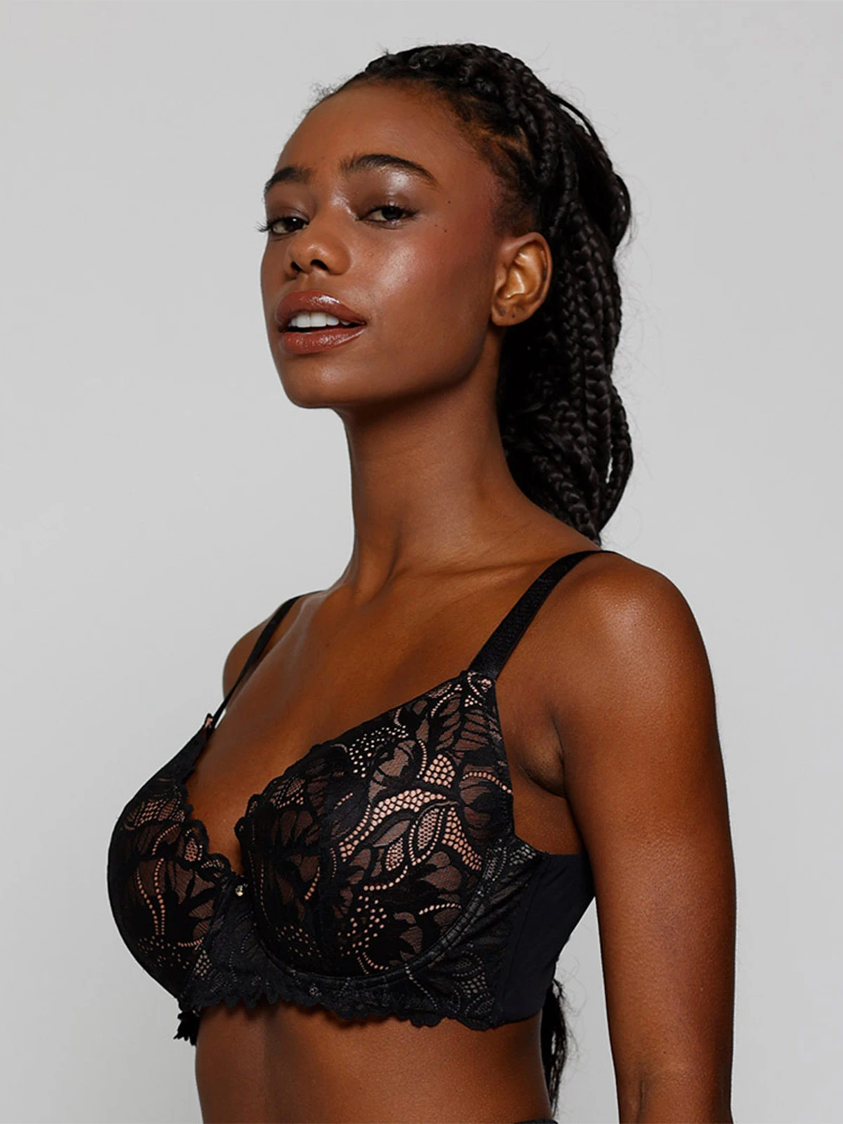 SOSTÉN INTIME ENCAJE NEGRO - 2