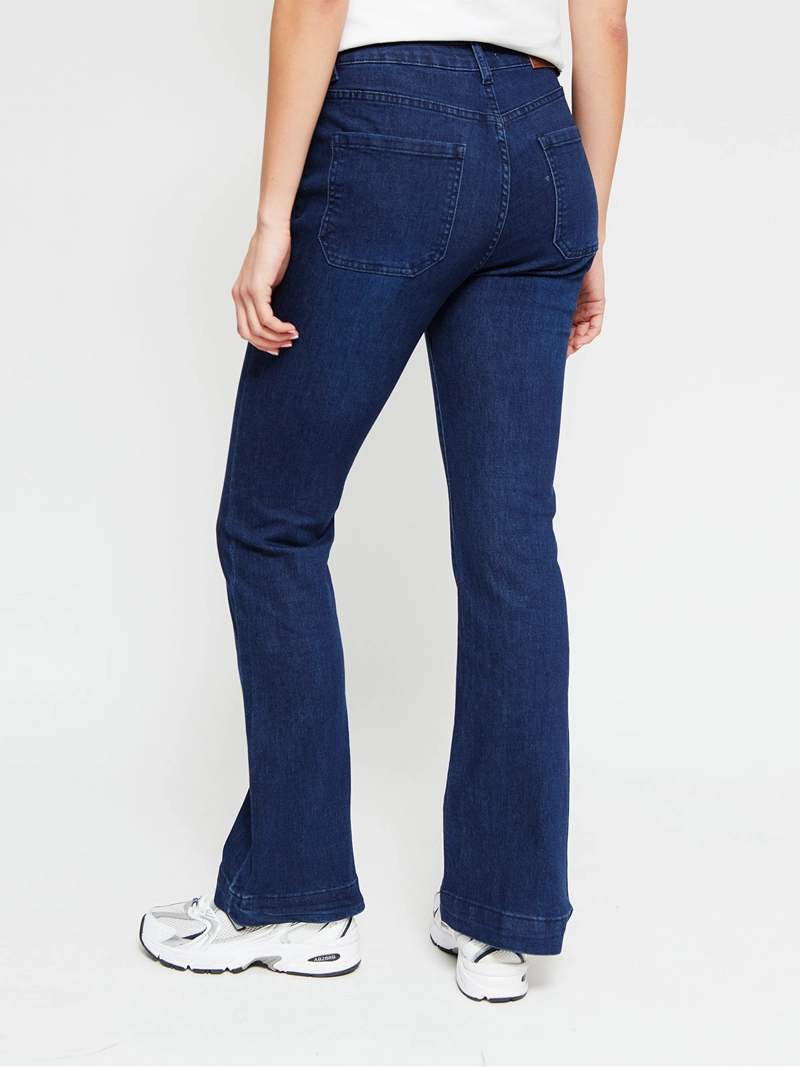 JEANS MUJER AEROPOSTALE ALGODÓN FLARE - 3