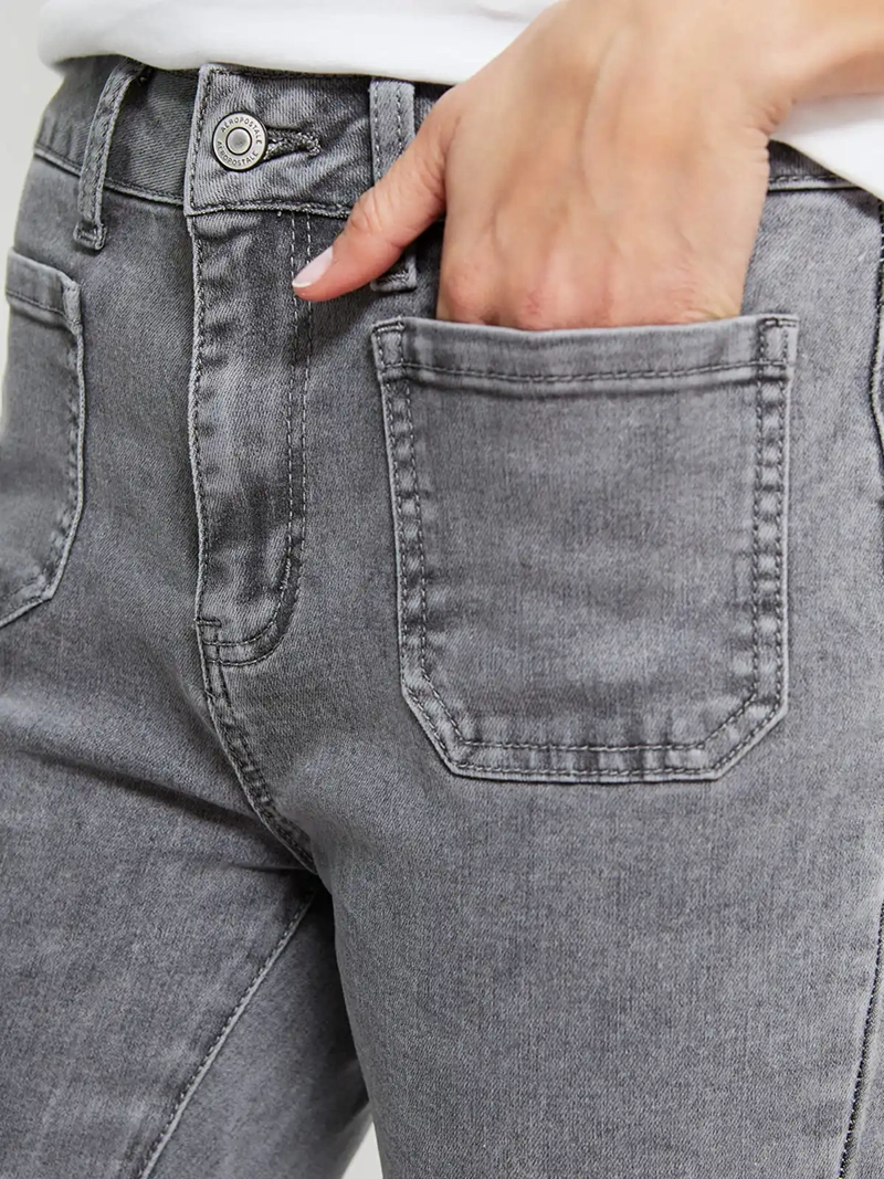 JEANS MUJER AEROPOSTALE ALGODÓN FLARE - 3