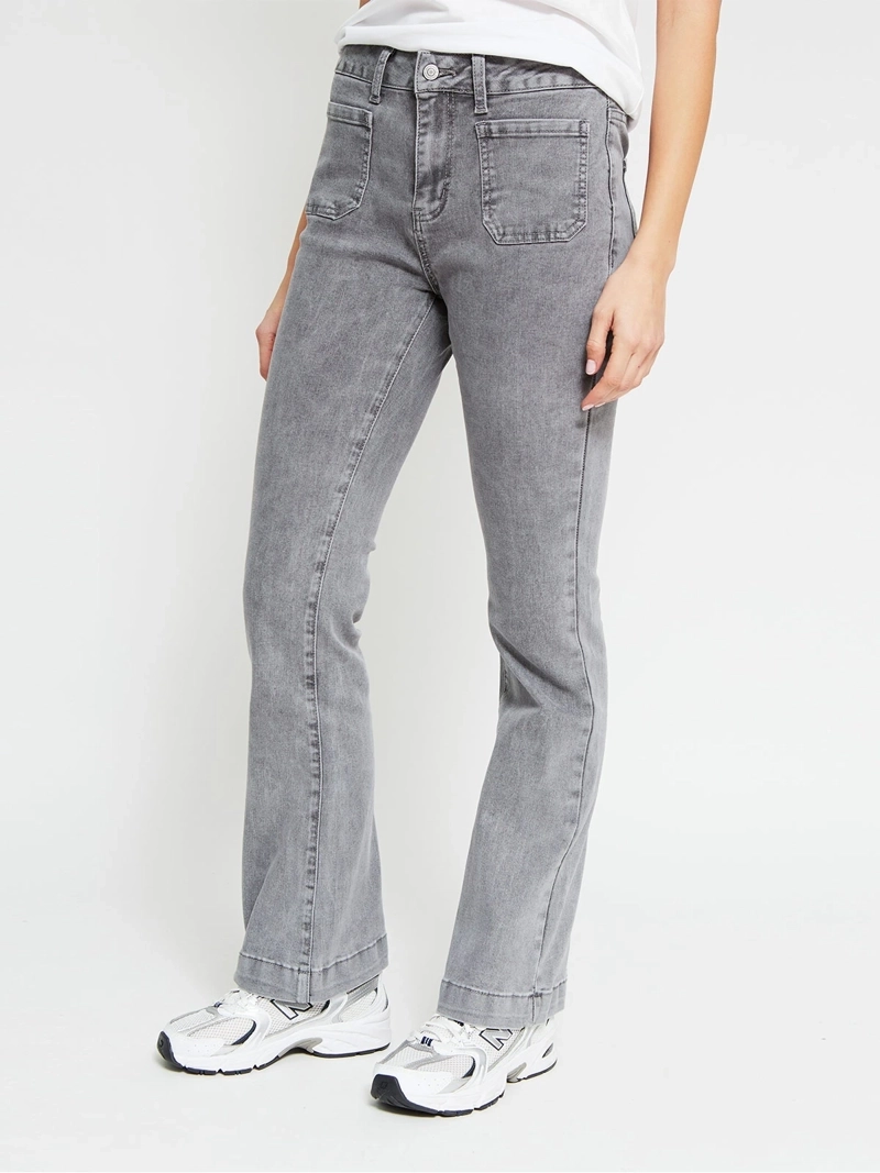 JEANS MUJER AEROPOSTALE ALGODÓN FLARE - 2