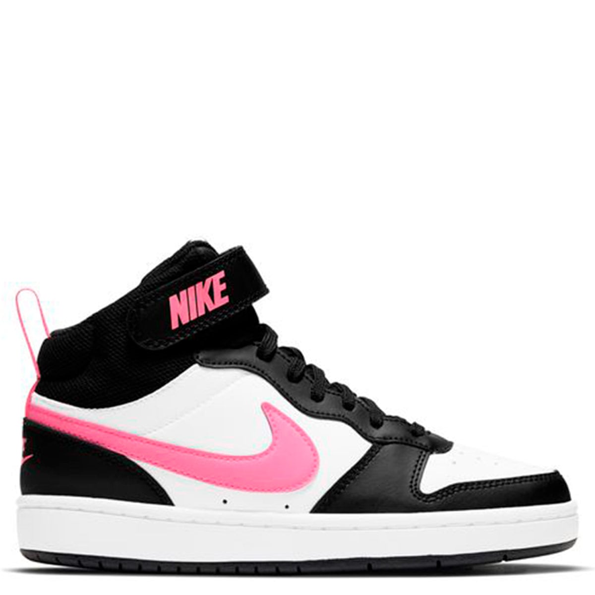 ZAPATILLAS NIÑO NIKE CASUALES NEGRO COURT BOROUGH MID 2 BG - 1