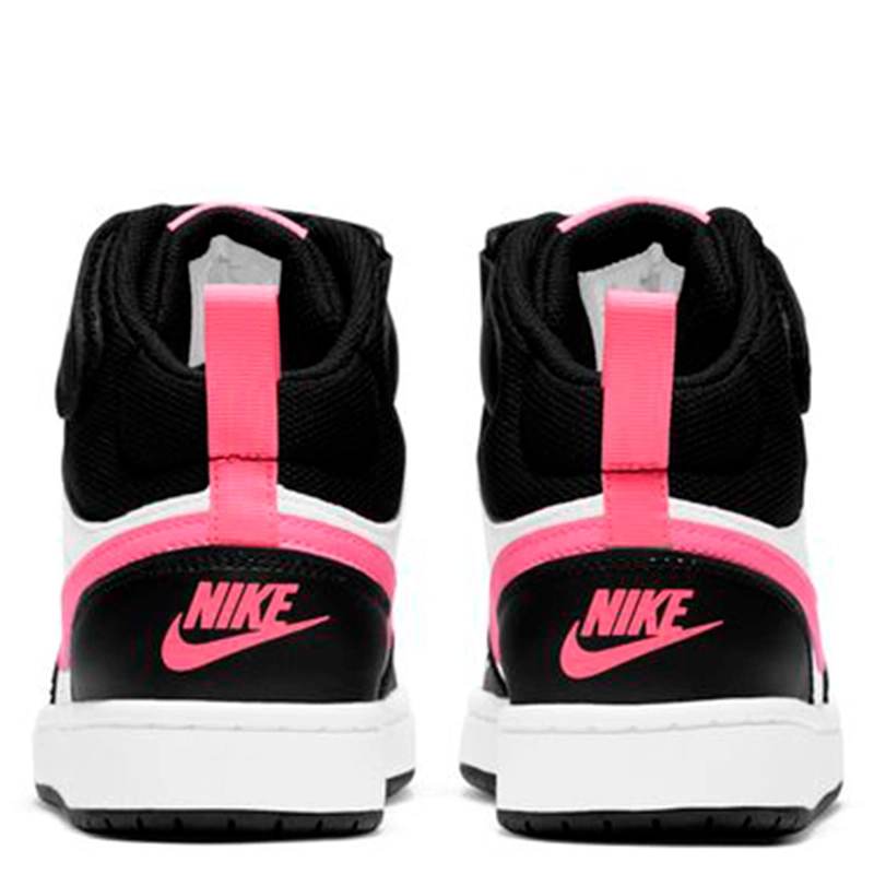 ZAPATILLAS NIÑO NIKE CASUALES NEGRO COURT BOROUGH MID 2  - 3