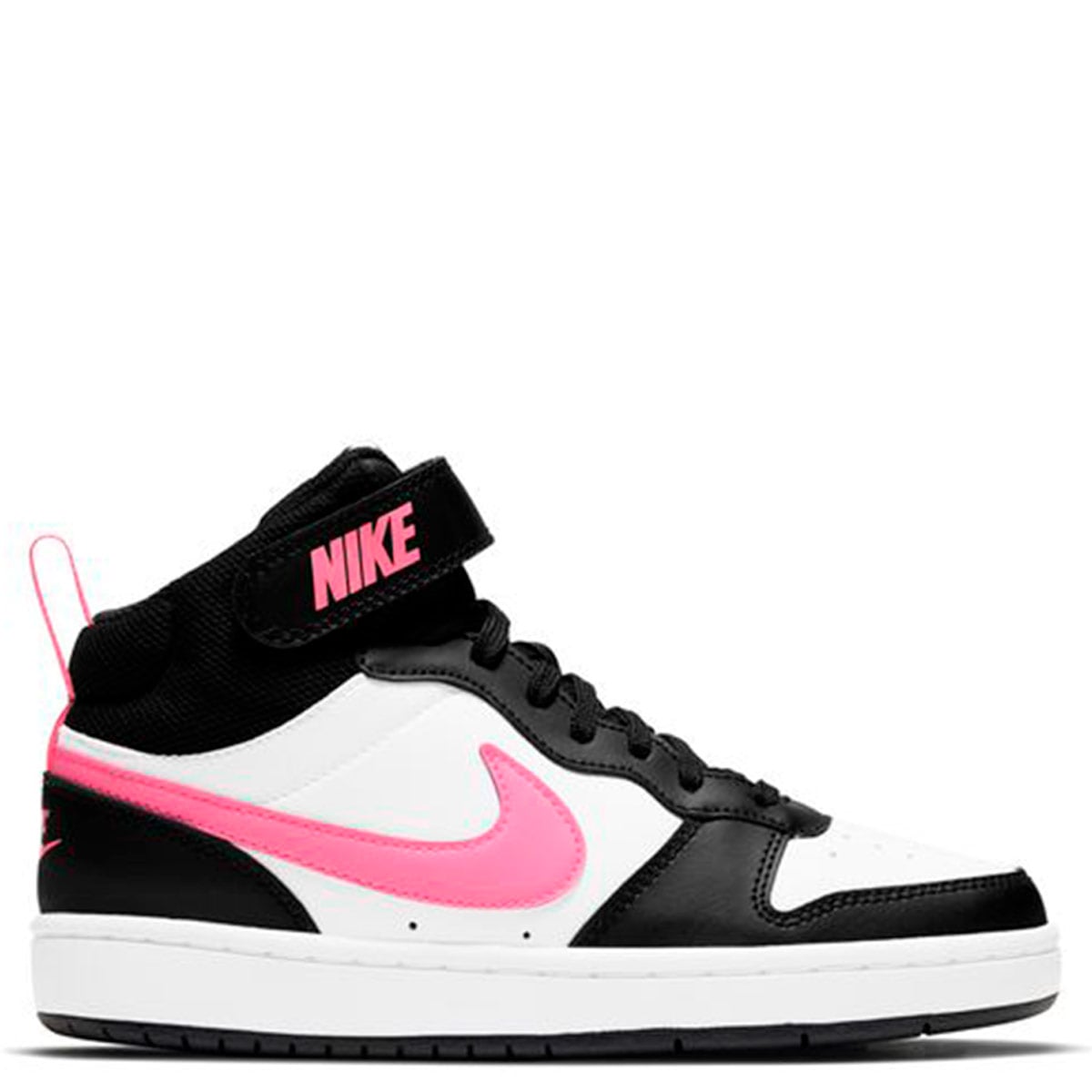 ZAPATILLAS NIÑO NIKE CASUALES NEGRO COURT BOROUGH MID 2  - 1