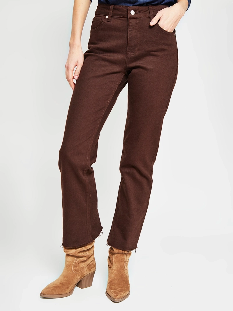 JEANS MUJER MARQUIS ALGODÓN CROP FLARE - 2