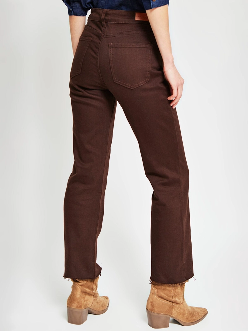 JEANS MUJER MARQUIS ALGODÓN CROP FLARE - 3