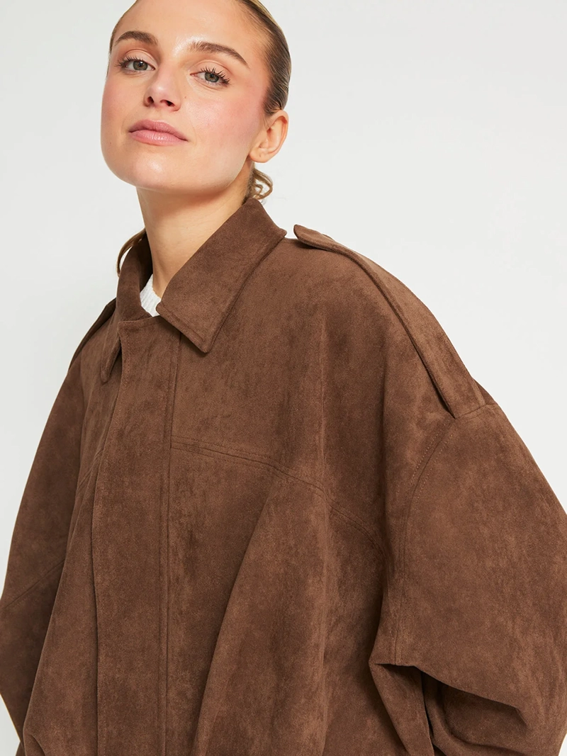 CHAQUETA MUJER INDEX EFECTO GAMUZA - 5