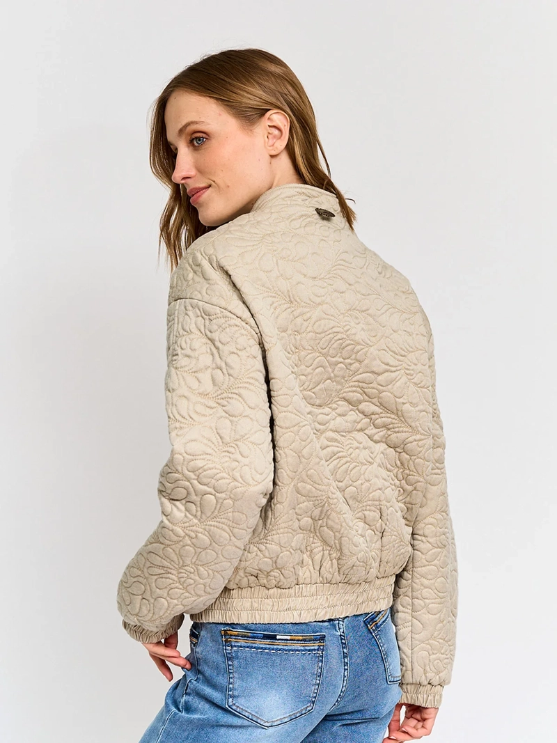 CHAQUETA MUJER TATIENNE BOMBER BORDADA - 3
