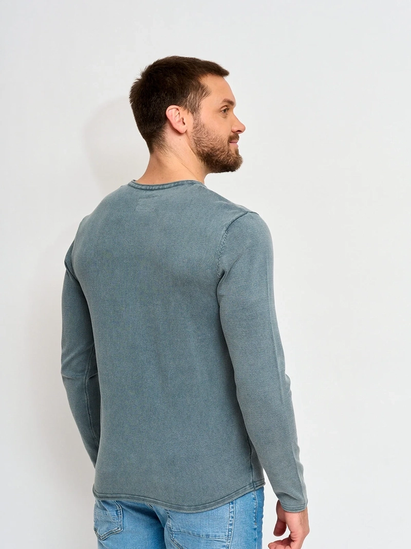 SWEATER HOMBRE BARBADOS ALGODÓN CREW NECK LAVADO - 2