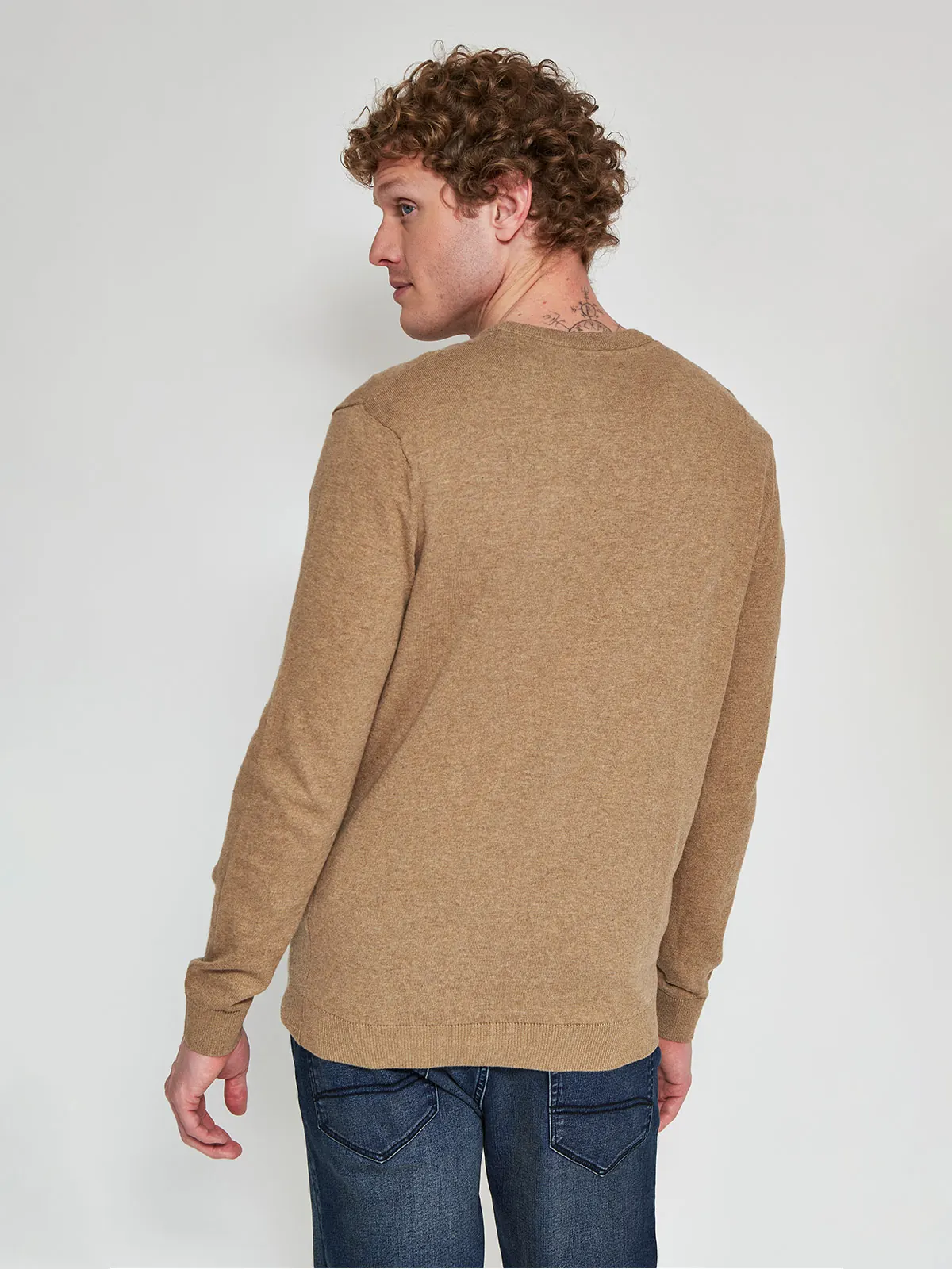 SWEATER HOMBRE MARQUIS ALGODÓN CUELLO REDONDO - 2