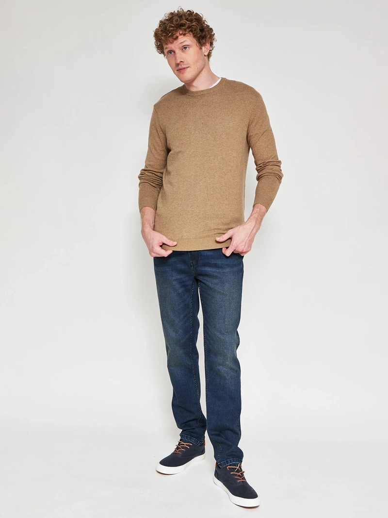 SWEATER HOMBRE MARQUIS ALGODÓN CUELLO REDONDO - 4