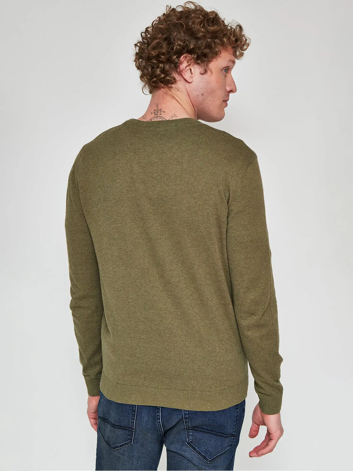 SWEATER HOMBRE MARQUIS ALGODÓN CUELLO REDONDO - 2