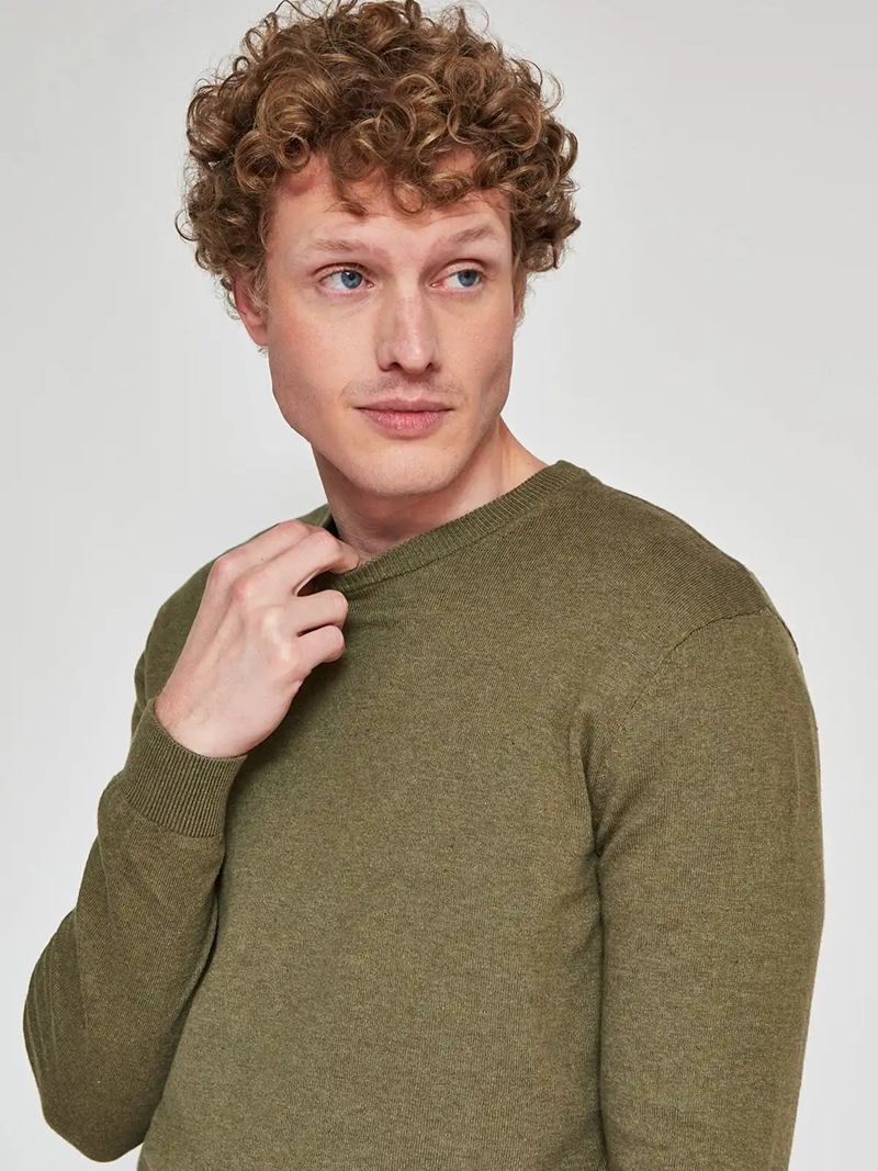 SWEATER HOMBRE MARQUIS ALGODÓN CUELLO REDONDO - 3